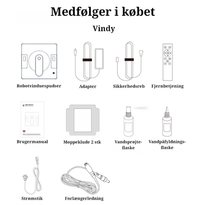 Demomodel - Robotvinduespudser Vindy