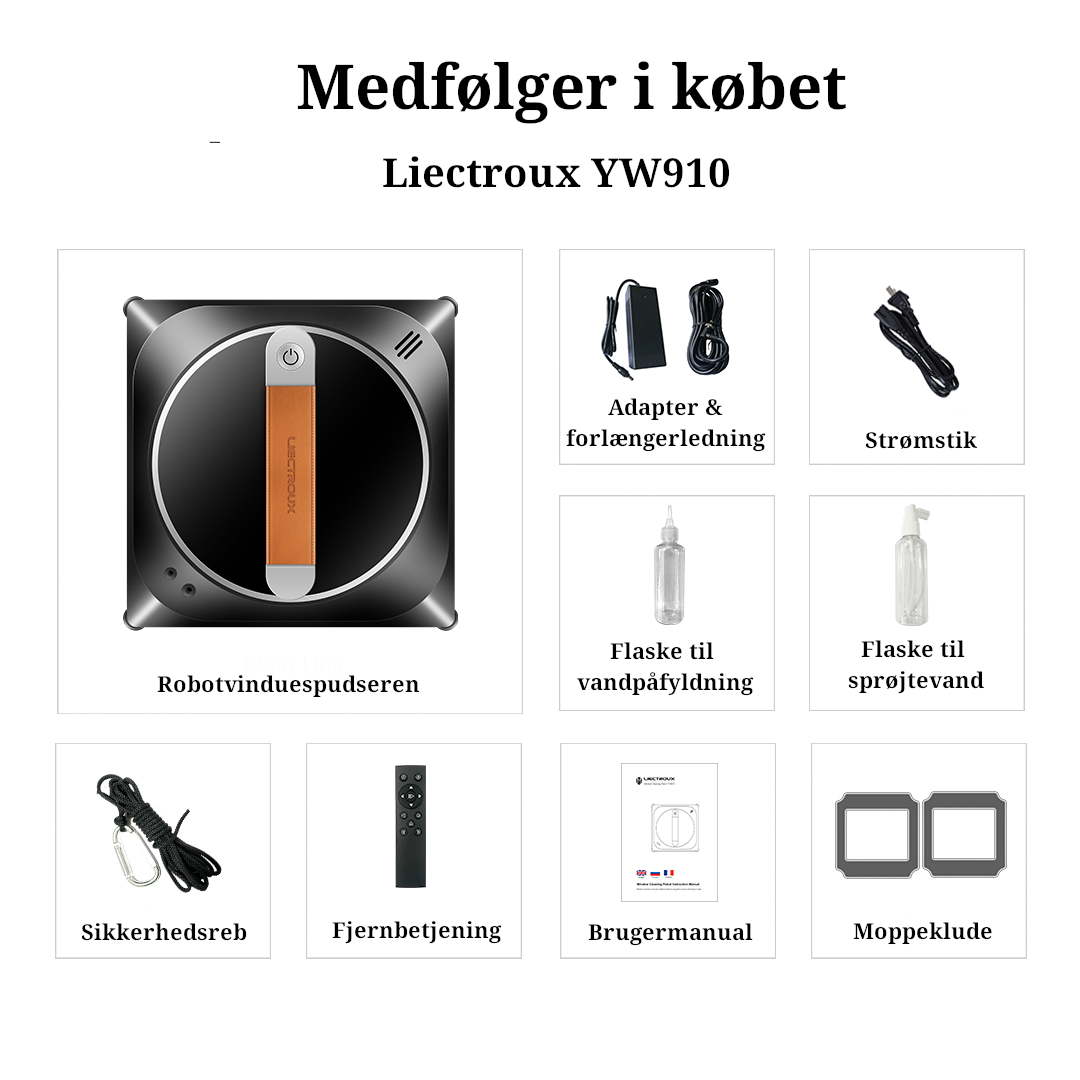 Robotvinduespudser YW910