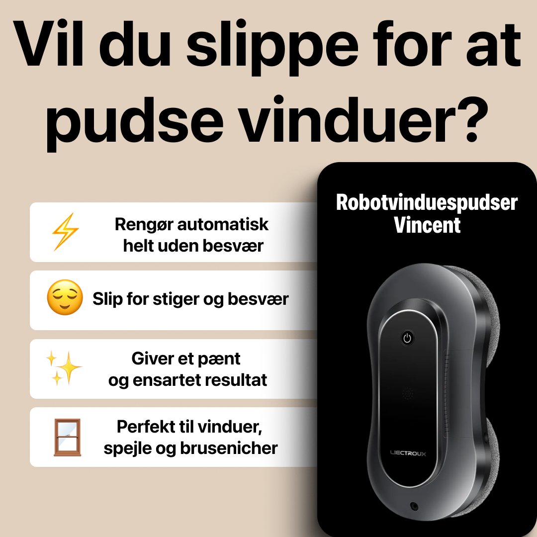 Demomodel - Robotvinduespudser Vincent
